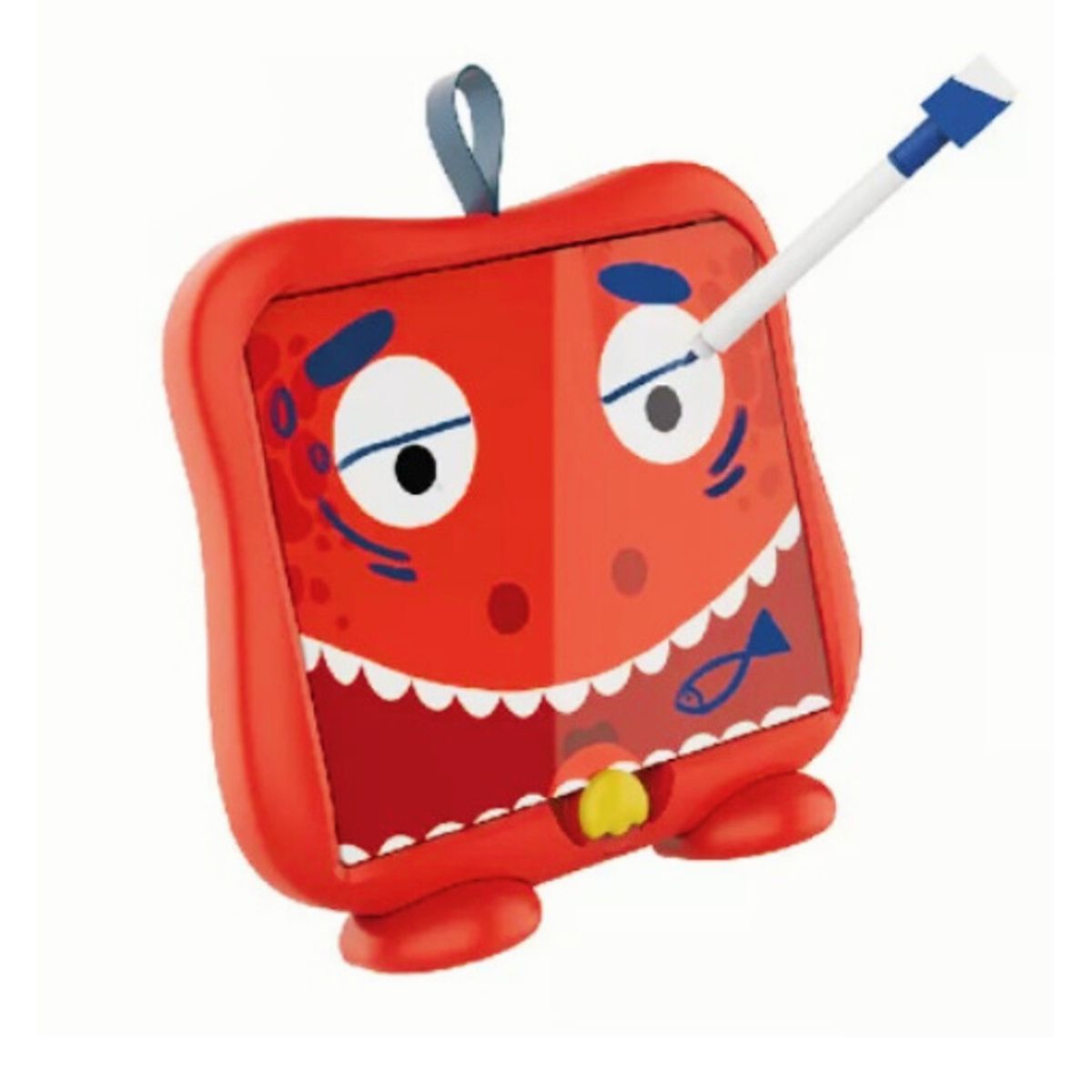 Lousa De Desenho Magnética Brinquedo Dinossauro Vermelho - Steam Toy Lousa De Desenho Magnética Brinquedo Dinossauro Vermelho - Steam Toy